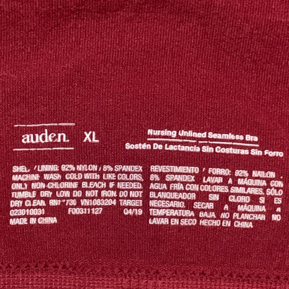 Auden nursing unlined seamless bra - Picture 3 of 4